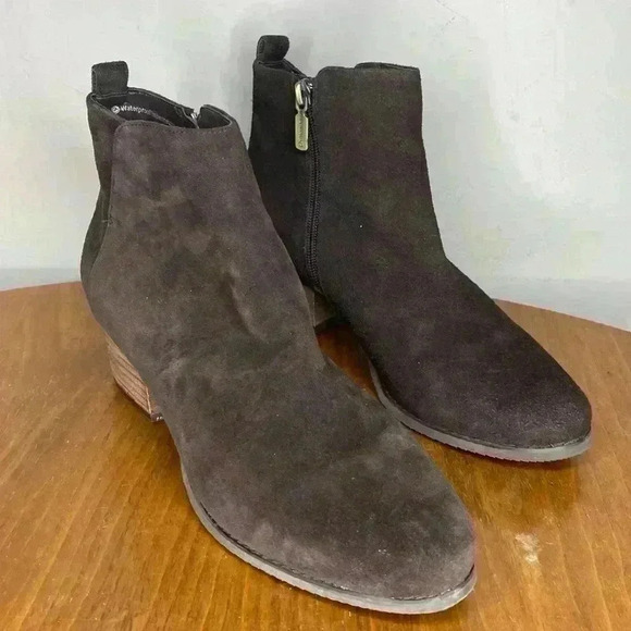 Blondo Waterproof Brown Ankle Booties Womens Size 9 - Picture 1 of 10